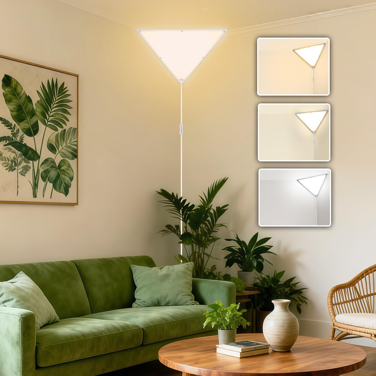 Zlierop Upgraded Corner Light, LED 20W 2000LM Corner Lights for